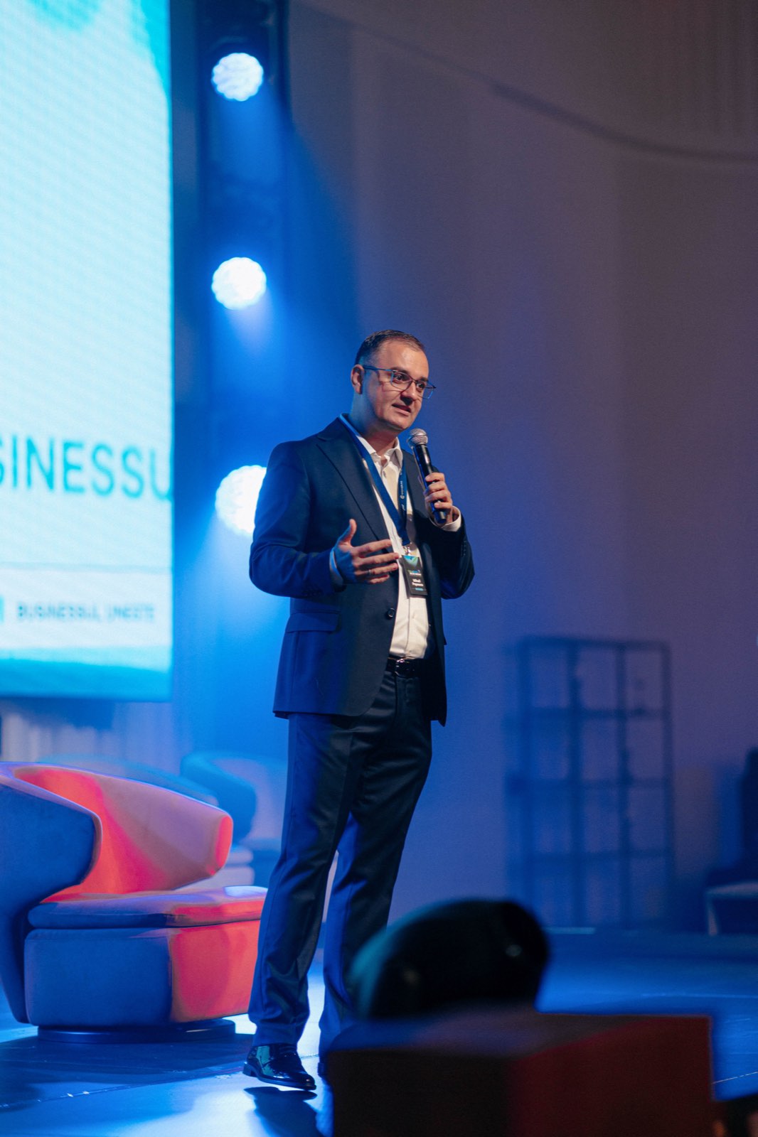 Mihail Popescu pe scena Talking Business 2025
