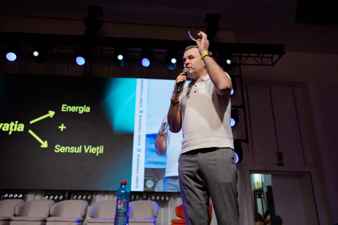 Mihail Popescu pe scena Talking Business 2025